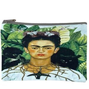 Frida Kahlo Wristlet Makeup Bag